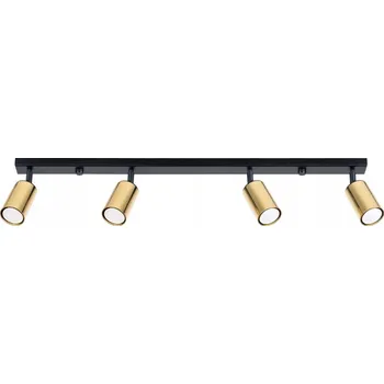 SOLLUX LIGHTING Stropní Svítidlo 6 x 82 cm černá