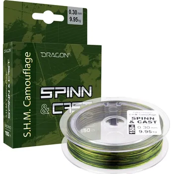Vlasec DRAGON SHM Camouflage Spinn 150m *: Vlasec DRAGON SHM Camouflage Spinn 150m 0,18mm 4,15kg