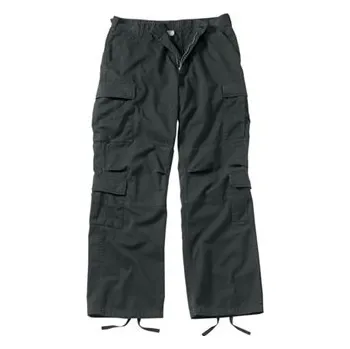 Kalhoty VINTAGE PARATROOPER ČERNÉ 4XL - Skladem