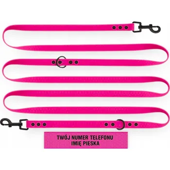 Vodítko pro psa VODÍTKO PŘEPÍNACÍ NASTAVITELNÉ VODĚODOLNÉ MĚKKÉ BIOTHANE PVC 3M 16MM