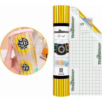 Samolepící dekorace TeckWrap Bubble Free Holographic Glossy Rainbow - Luxury Gold Velikost: 30,5 x 30 cm Samolepící vinylová folie TeckWrap