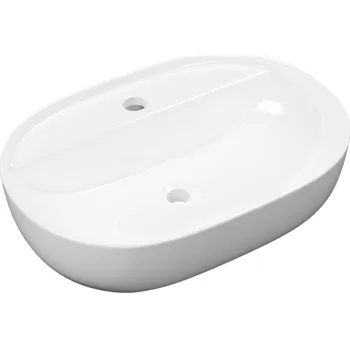 Excellent Jima umyvadlo 51x38.5 cm oválné na pult bílá CEAC.2002.510.WH