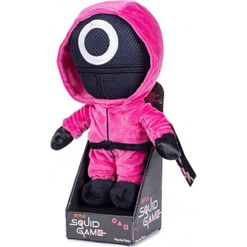 plyšák STRÁŽCE ZE SQUID GAME PLYŠÁK SBĚRATELSKÝ KOLEKCE KOLO 29 CM