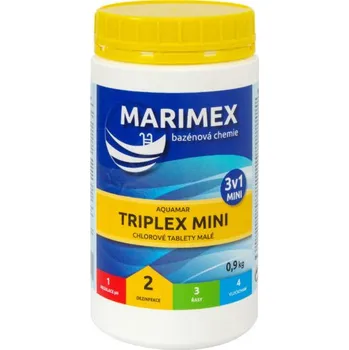 Bazénova chemie Marimex Chlor Triplex MINI 3v1 0,9 kg