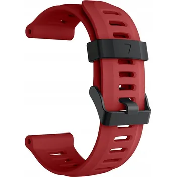 Řemínek na hodinky Červený řemínek Supore pro Garmin
