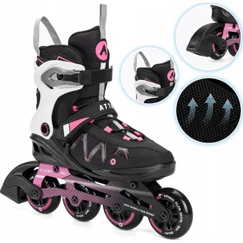 Kolečkové brusle Dámské Kolečkové Brusle ATTABO Bliss růžové 40