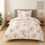 Jahu MyHouse Adeline saténové bavlněné povlečení Rozměr: 1x 70 x 90 a 1x 140 x 200 cm