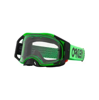Motocyklové brýle Mx Brýle Oakley Airbrake MX Moto Green B1B
