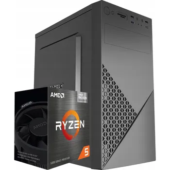 Stolní počítač Pix ProTask Počítač AMD Ryzen 5 16GB DDR4/1TB NVMe Win11 DVD Kancelářský