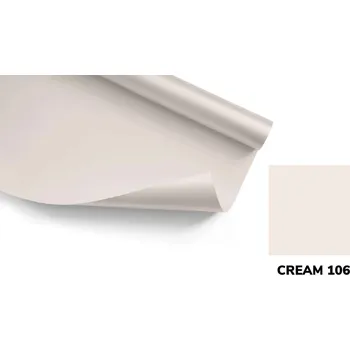 Fotopozadí BD Backgrounds papírové pozadí 1,35 x 11 m Cream