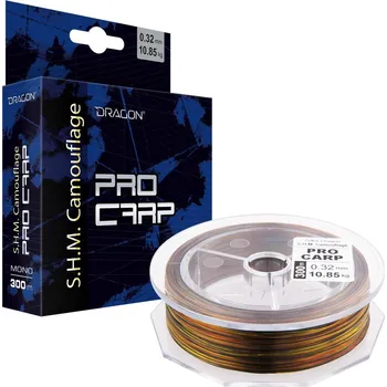 Vlasec DRAGON SHM Camouflage Carp 300m *: Vlasec DRAGON SHM Camouflage Carp 300m 0,30mm 9,95kg