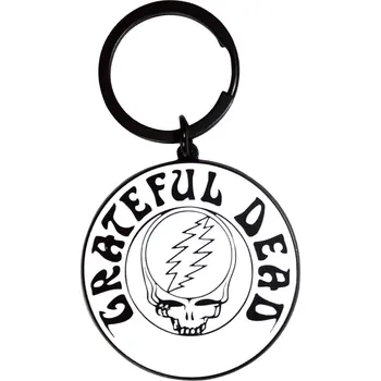 Grateful Dead Steal Your Face Mono Black Klíčenka