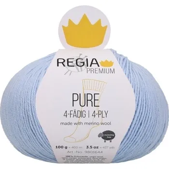 Příze Regia Premium Pure 00052 Light Blue Pletací příze