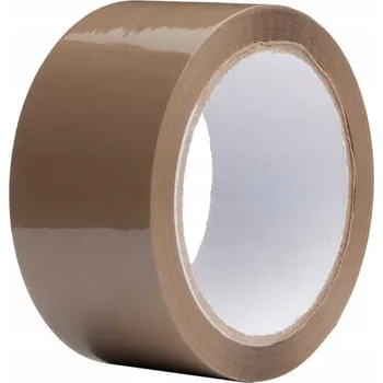 Lepicí páska LEPICÍ PÁSKA BALICÍ SOLVENTNÍ HNĚDÁ