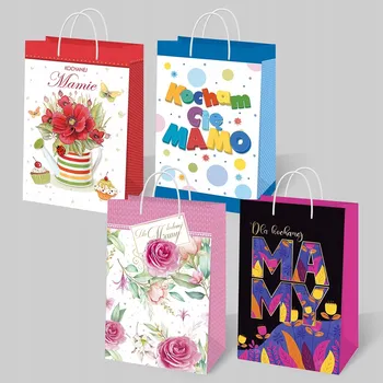 Dárková taška Dárková taška malá, ozdobná ke Dni matek, na Dárek, 23 x 15 cm