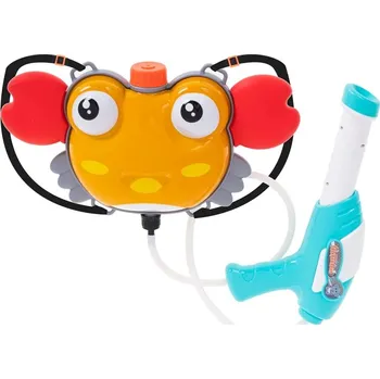 Dětský bazének Vodní pistole s nádrží v batohu Krab 1000 ml Barvy: modrá