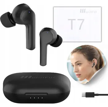 Sluchátka Bezdrátová sluchátka do uší Bluetooth s mikrofonem Willful T7
