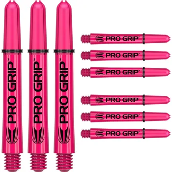 Příslušenství pro šipky Target násadky na šipky Pro Grip růžové, 9ks Délka násadky: 41 mm
