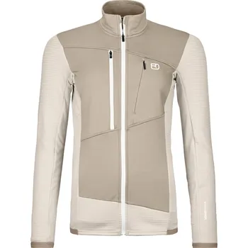 Dámská mikina Ortovox Fleece Grid Jacket W Barva: White Chalk, Velikost: L
