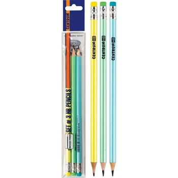 Grafitová tužka Tužka PEARL |set 3 ks