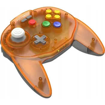 Gamepad Bezdrátový ovladač Retro-Bit Tribute 64 2.4 GHz Wireless Controller v2 Orange