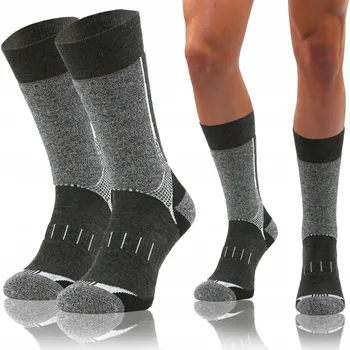 Dámské ponožky VLNĚNÉ TREKOVÉ PONOŽKY teplé ponožky NA ZIMU Sesto Senso *39-41