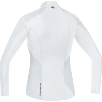 cyklistický dres GORE M Wmn GWS BL Thermo Turtleneck light grey/white M/40