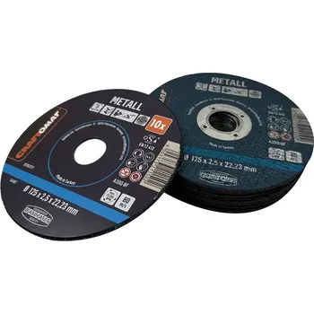 Řezný kotouč Craftomat Sada řezných kotoučů A30Q-BF, ø 125 × 2,5 × 22,23 mm, 12200 ot./min, 10 ks 34688121