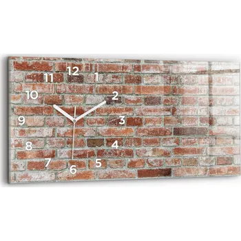 Hodiny Nástěnné hodiny Wallfluent hnědé 60 cm