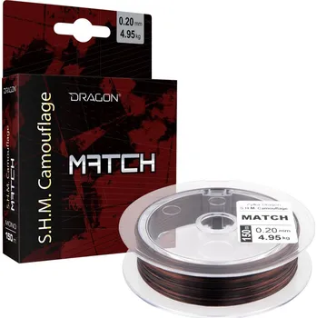 Vlasec DRAGON SHM Camouflage Match 150m *: Vlasec DRAGON SHM Camouflage Spinn 150m 0,20mm 4,95kg