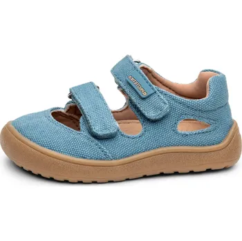 Dětská sportovní obuv Chlapecké barefoot sandály Protetika TAFI – modré, kožená stélka Velikost: 36
