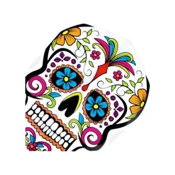 Příslušenství pro šipky Letky Harrows Quadro Graffiti Skull