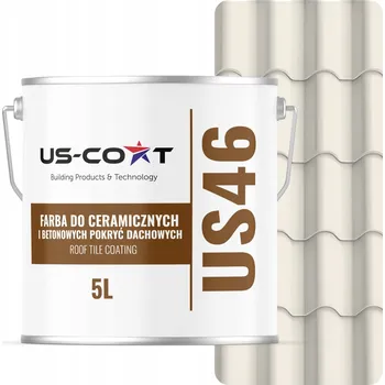 barva na zeď Barva US-Coat bílá 5 l