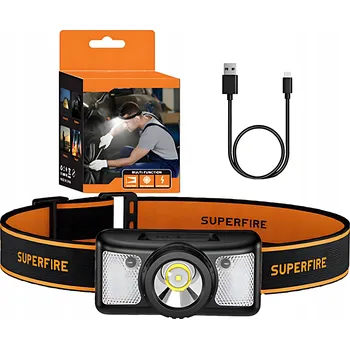 Čelovka Čelovka SuperFire 200 lm LED