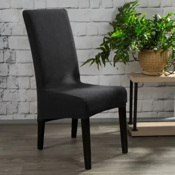 Podsedák Elastický potah na židli Černá