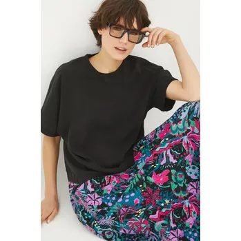 Dámská halenka Halenka Medicine dámská, černá barva, hladká RS25.BKD070 99X, vel. M