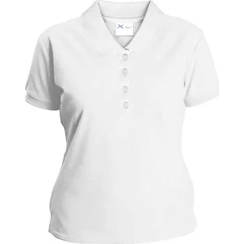 Dámské tričko Dámská hladká polokošile Xfer 190 bílá (WH) XL