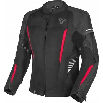 Moto bunda Textilní motocyklová bunda SECA AERO PRO RED černá červená + DÁRKY ZDARMA