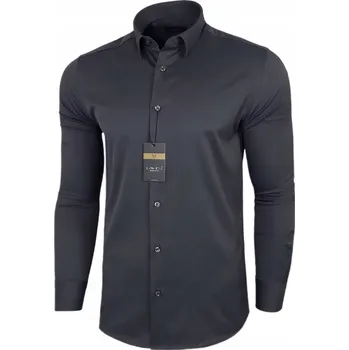Pánská košile LAVIER pánská košile slim s dlouhým rukávem bavlna velikost L
