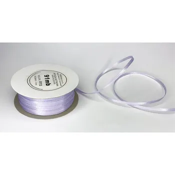 Stuha Stuha saténová jednolící, WS8113, šíře 3 mm / balení 91 m