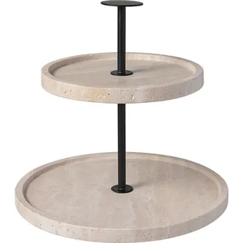 VILLEROY & BOCH Etažér z kolekce MANUFACTURE TRAVERTINE 24 cm