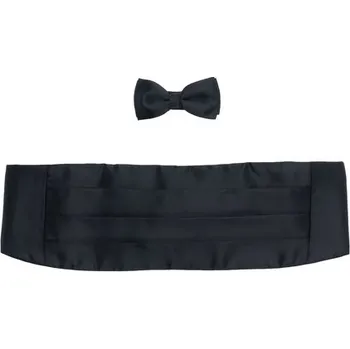 Motýlek Smokingový pás a motýlek Z přírodního hedvábí 192438