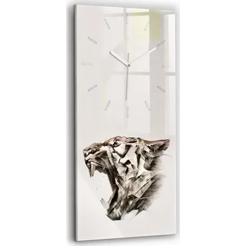 Hodiny Nástěnné hodiny Wallfluent hnědé 30 cm