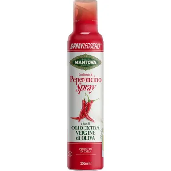 Rostlinný olej Mantova Olivový olej ve spreji s příchutí CHILLI 200ml