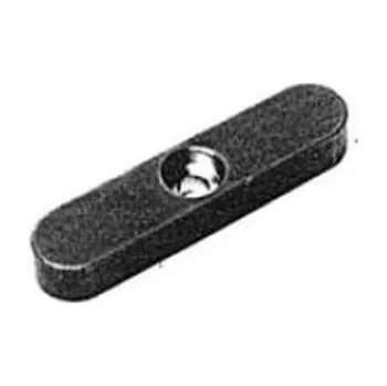 pero 12x8x36 C45 + C s dírou DIN 6885C