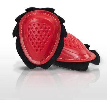 Motocyklový chránič Slidery na kolena TXR Bumpy červené