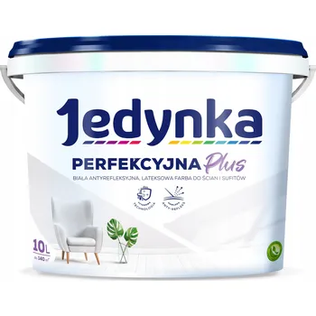 barva na zeď Jedynka barva barva PERFEKCYJNA Plus na stěny a stropy bílá 10L