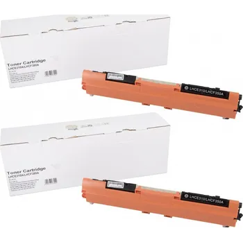 Double pack toneru HP 126A - CE310A kompatibilní černý