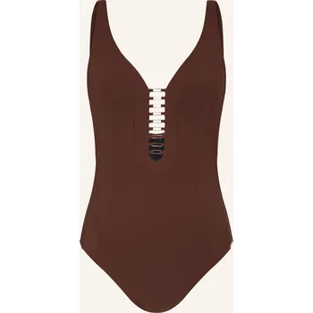 Dámská móda Maryan Mehlhorn Dámské Plavky Harmonia, tmavě hnědá, 46D