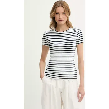 Pánské tričko Tričko Tommy Jeans šedá barva, DW0DW17383 09D, vel. XXS